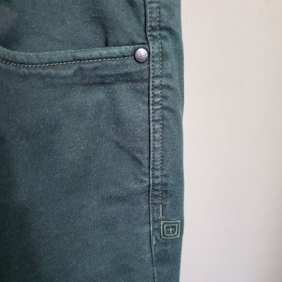 5.11 Tactical Green Pants Mens Size 38 X 34 Straight Leg Pockets Stretch - Picture 5 of 12